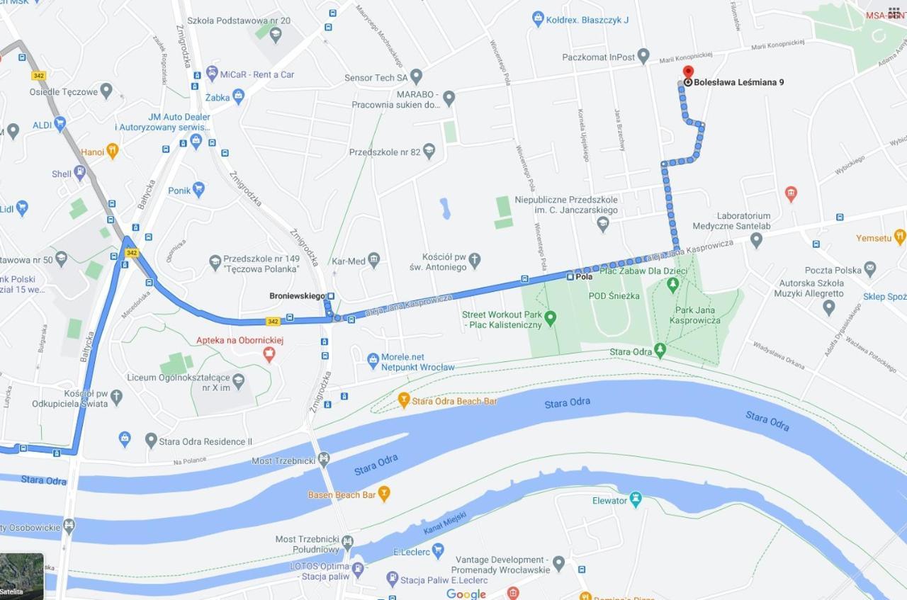 Apartament Almonia Βρότσλαβ Εξωτερικό φωτογραφία